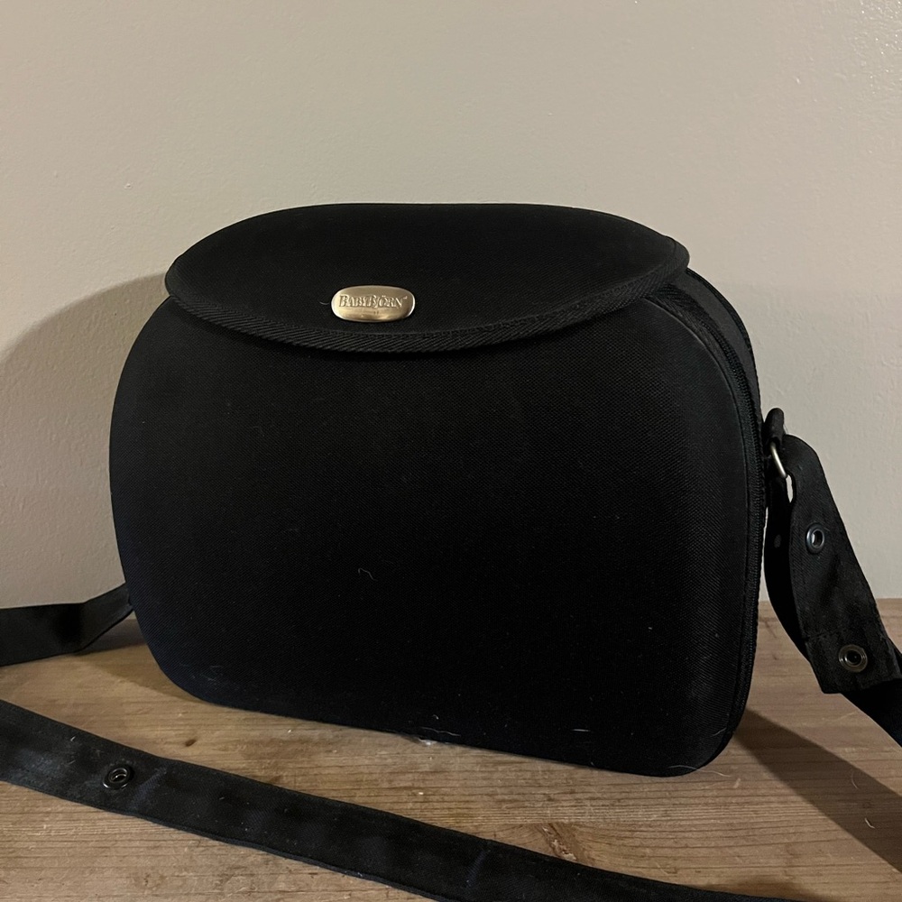 Baby Bjorn Black Crossbody diaper bag